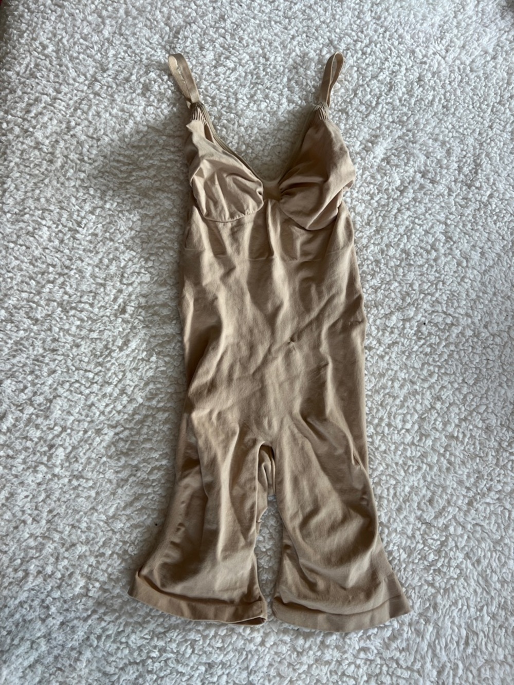 SKIMS Beige Full-Body Shapewear Bodysuit size 2x-3x